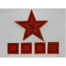 КОМАНДИР ПОЛКА, нарукавные знаки различия РККА, обр. 1919 г..